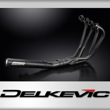 Honda CB750KZ 78-82 Exhaust 4-1 Straight Silencer Black Ceramic Coated Stainless