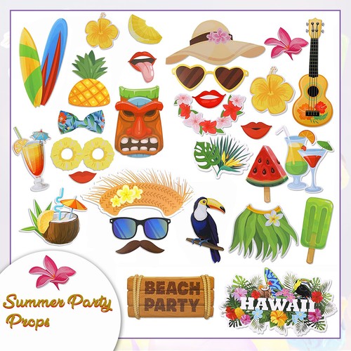 Hawaiian party props - party,