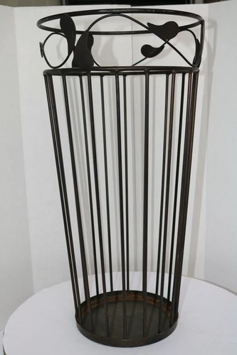 Vintage metal maple - leaf, cane