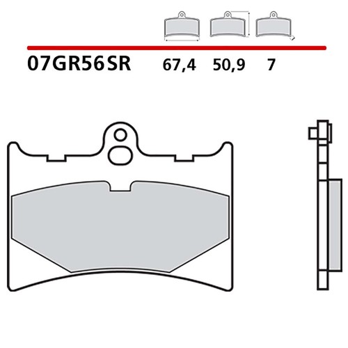 Brembo front brake - front, kit