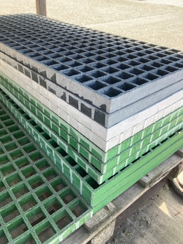 Non slip grp grating - grp,