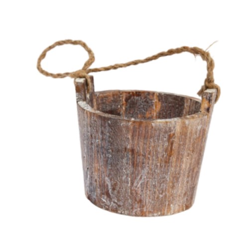Wooden flower pot planter - planter,