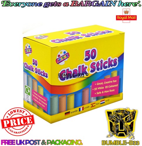 Coloured chalk sticks - x,
