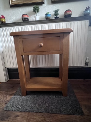 Solid oak console - solid,