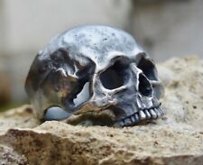 Skull Ring Solid Sterling Silver 925 New Handmade Biker Masonic Masonry All Sz 
