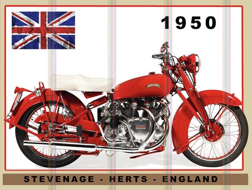 Vincent motorcycle theme - vincent, retro
