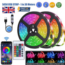 LED Strip Lights USB 1-30m