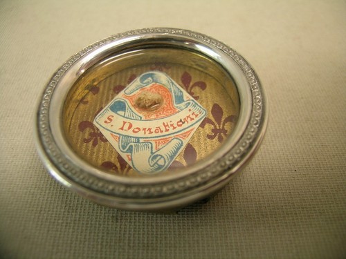 Antique reliquary saint - reliquary,