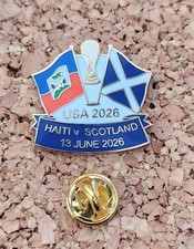 SCOTLAND VS HAITI BADGE 2026