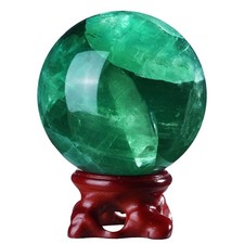 Fluorite Crystal Ball with