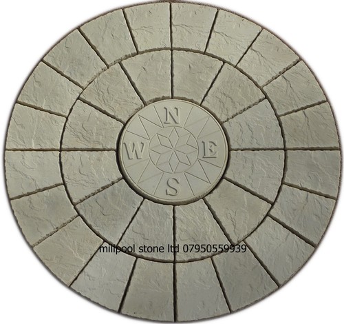 Buff compass rotunda - 1.8m,