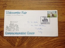 Widecombe fair first day cover - widecombe,