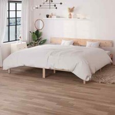 Bed Frame Solid Wood Pine 180x200 cm Super King Size vidaXL