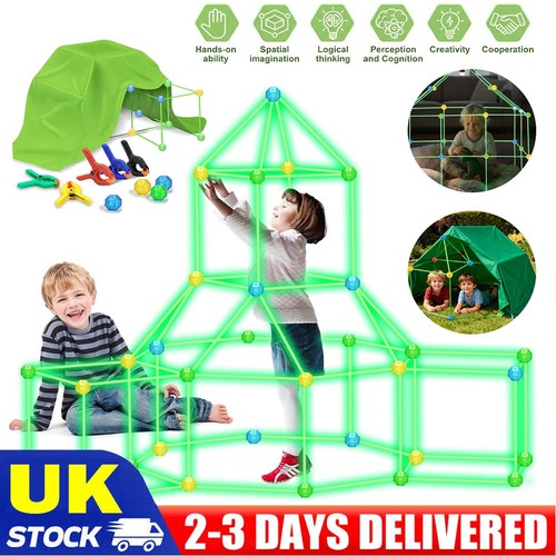 130pcs fort building - 130pcs, kit
