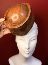 Vintage Hat Block Wooden