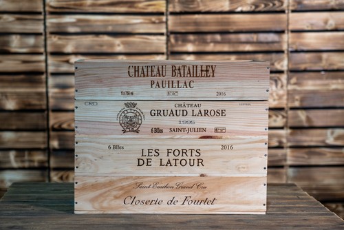 Shallow bottle wooden wine - wooden,