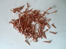Traditional 20mm / 3/4" Solid Copper Cut Tacks Chandlers etc. 100g packs