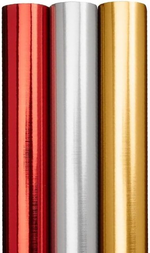 Metallic foil wrapping paper - metallic,