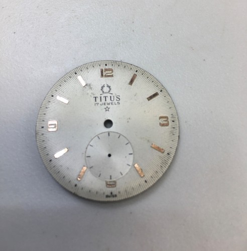Vintage titus watch dial - titus,