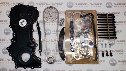 Timing chain kit cover - timing, +