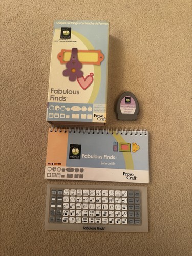 Cricut die cutting cartridge - cricut,