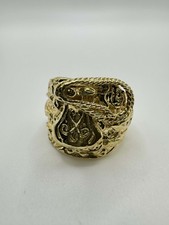 9ct Pinky Saddle Ring