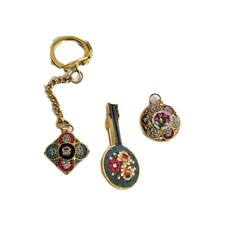 Vtg Micro Mosaic  Jewelry Lot