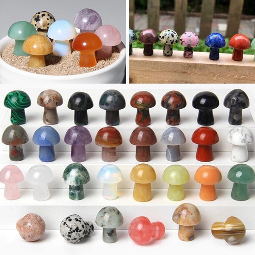 New natural mushroom carved - natural,