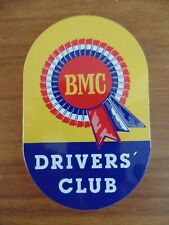 BMC Drivers club badge  Morris Auistin  commercial  Mini  Tractor reproduction