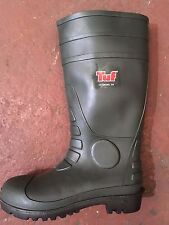 Safety Wellingtons Green