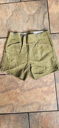 Vintage olive green suede - vintage,