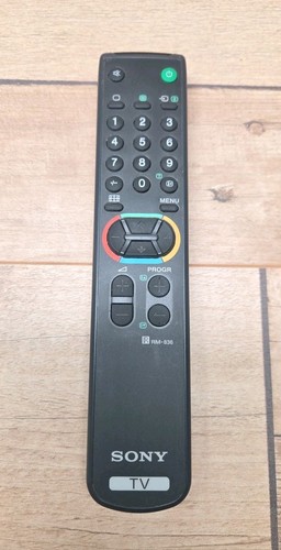Sony 836 remote - sony, tv