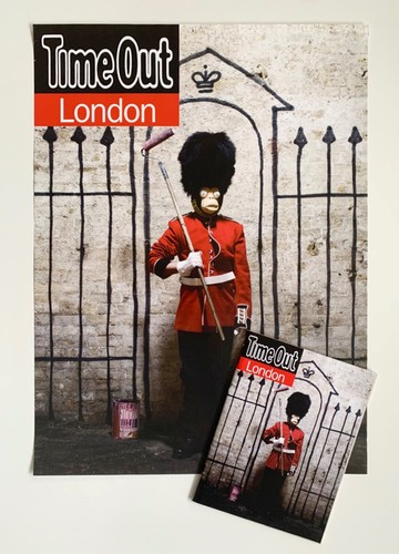 Banksy time out london - time, print