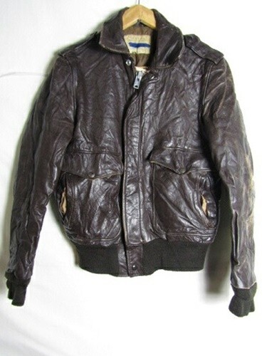Schott flight jacket size - g-1,