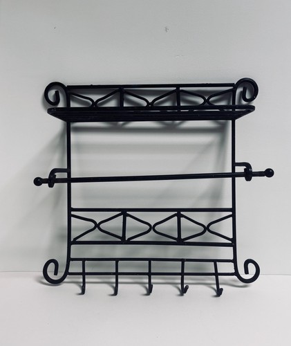 Vintage wrought iron wall - iron,