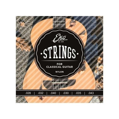 Eko classical guitar - eko, strings