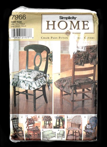 Simplicity 7966 chair pads - chair,