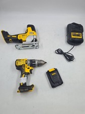 LOT OF 4 Dewalt Cordless Power Tools - DCS335 Jigsaw & DCD796 Drill