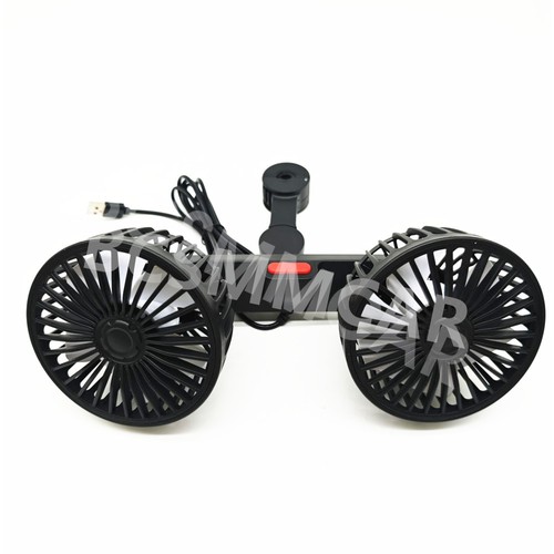 Dual head fan - head, car