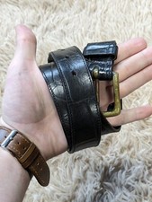 chesneau leather belt Made In