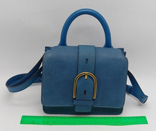 Fossil Blue Cow Hide Leather