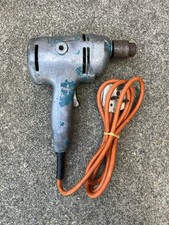 Vintage 60-70s Wolf Electric Drill Metal Body Jacobs Chuck – Working