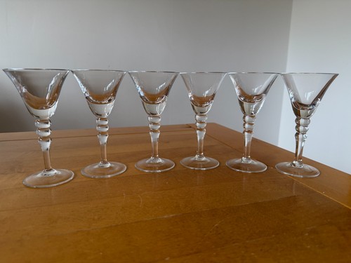 Vintage liqueur glasses - 6,