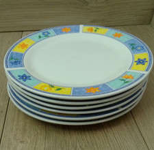 Retro 1990s  Dinner Plates Set