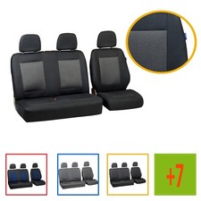Seat covers 1 + 2 for Opel Vivaro protective covers bus van universal #zakbvn