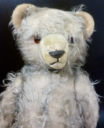 Antique teddy bear shaggy - bear,,