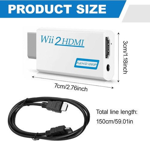 Wii hdmi adapter - adapter, converter