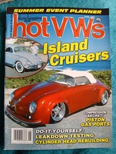 Dune Buggies and Hot VW's Magazine June 2005 Beetle Cabrio Bay Window Panel Van 