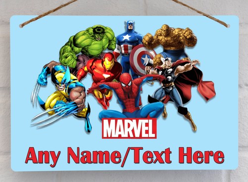 Personalised marvel heroes - personalised,