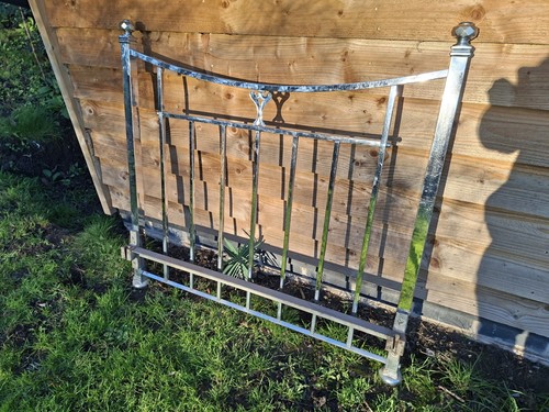 Antique edwardian metal framed - metal,
